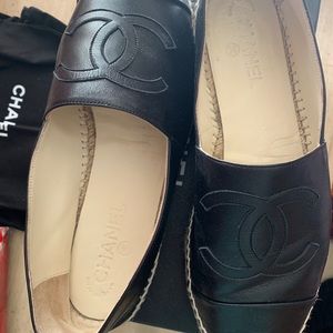 Chanel Espadrilles (authentic with dust bag & box)